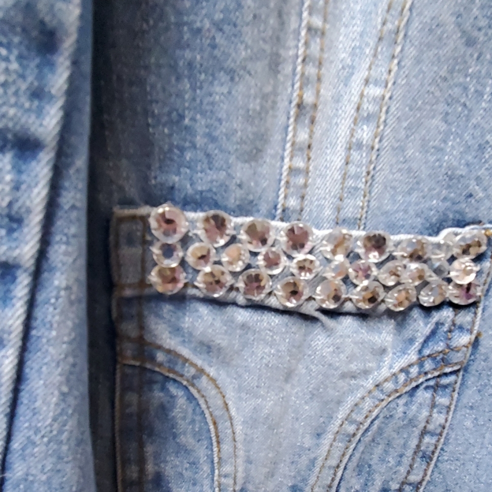 Funky jean jacket - Picture 3 of 4
